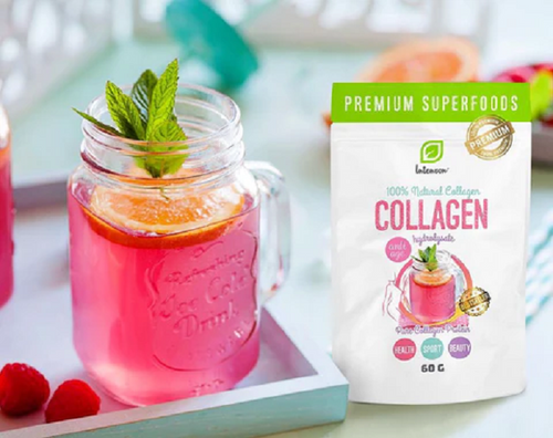 Intenson Kolagen z Witaminą C i Kwasem Hialuronowym 60g