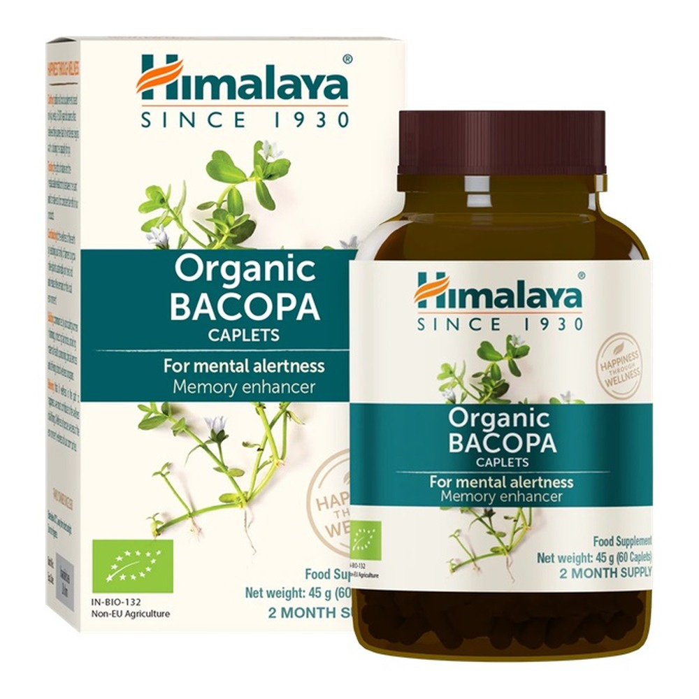 Himalaya Organic Bacopa 60 Kapsułek