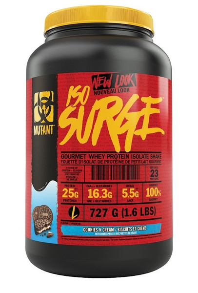 Mutant Iso Surge Ciasteczka i Krem Izolat Białka Serwatkowego Dla Sportowców 727g