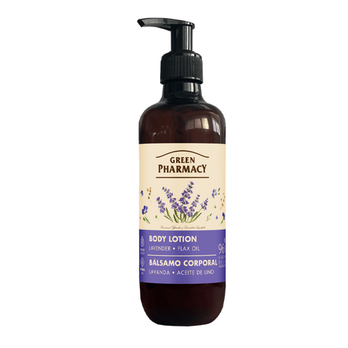 Green Pharmacy Body Lotion Lavender and Flax Oil 400ml