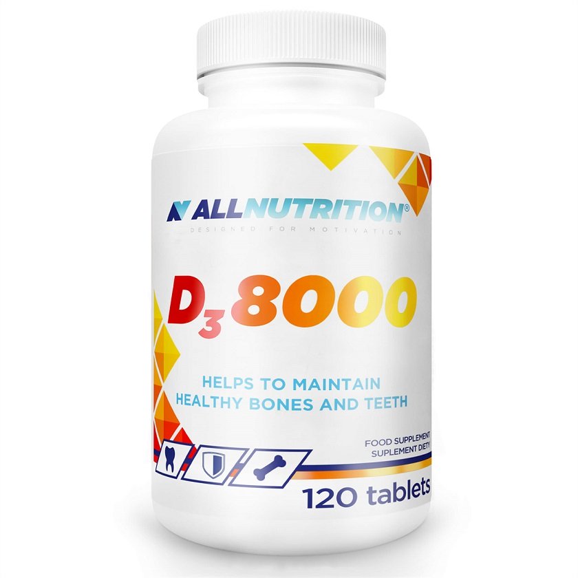 AllNutrition Witamina D3 8000 120 Tabletek