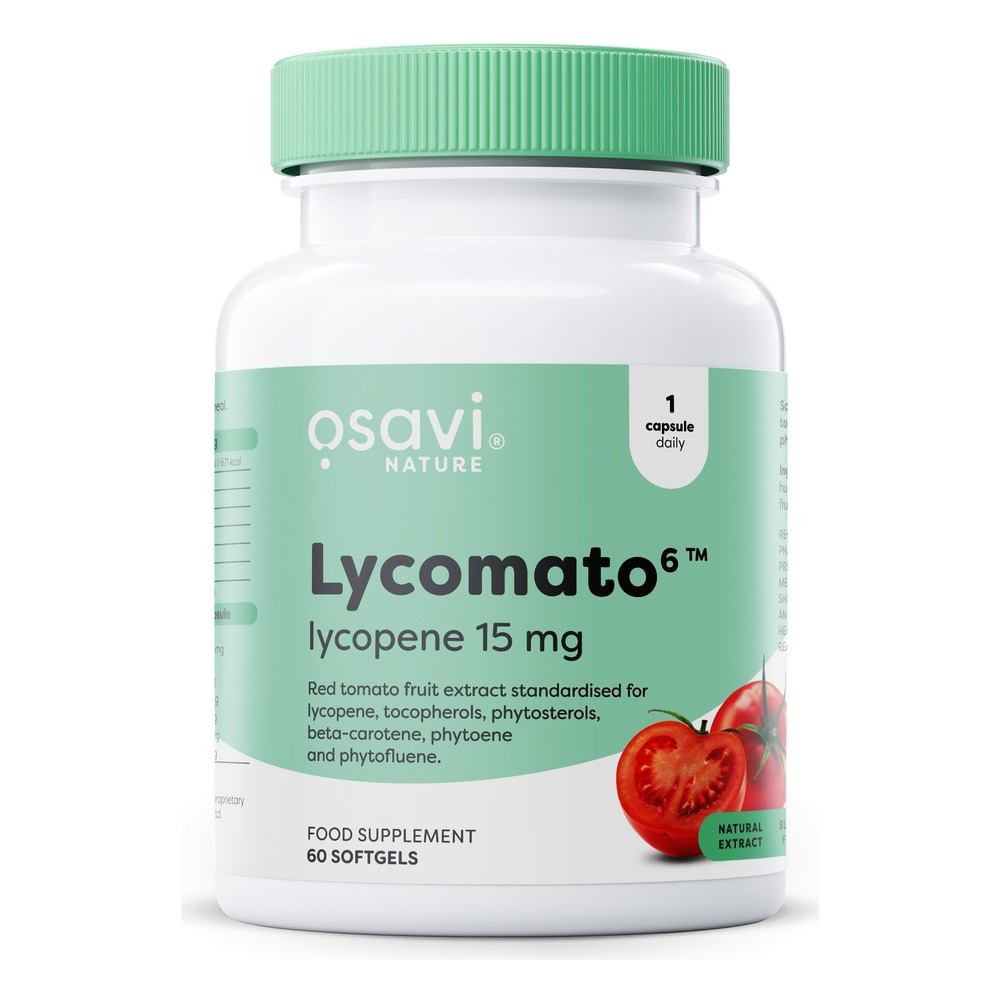 Lycomato Lycopene, 15 mg - 60 softgels