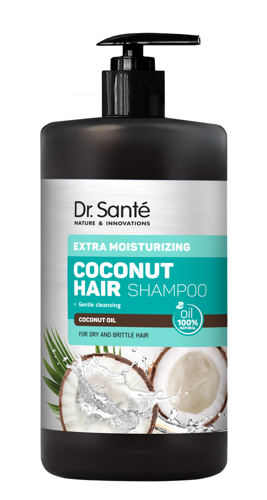 Dr. Sante Coconut Hair Shampoo with Coconut Oil for Dry and Brittle Hair 1000ml