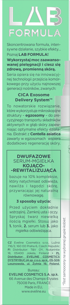 Eveline Lab Formula Dwufazowe Serum-Mgiełka Kojąco-Rewitalizująca 30ml