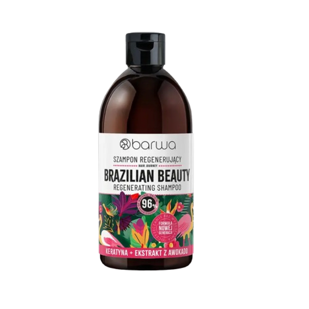 Barwa Hair Journey Brazilian Beauty Regenerujący Szampon dla Włosów Zniszczonych 380ml