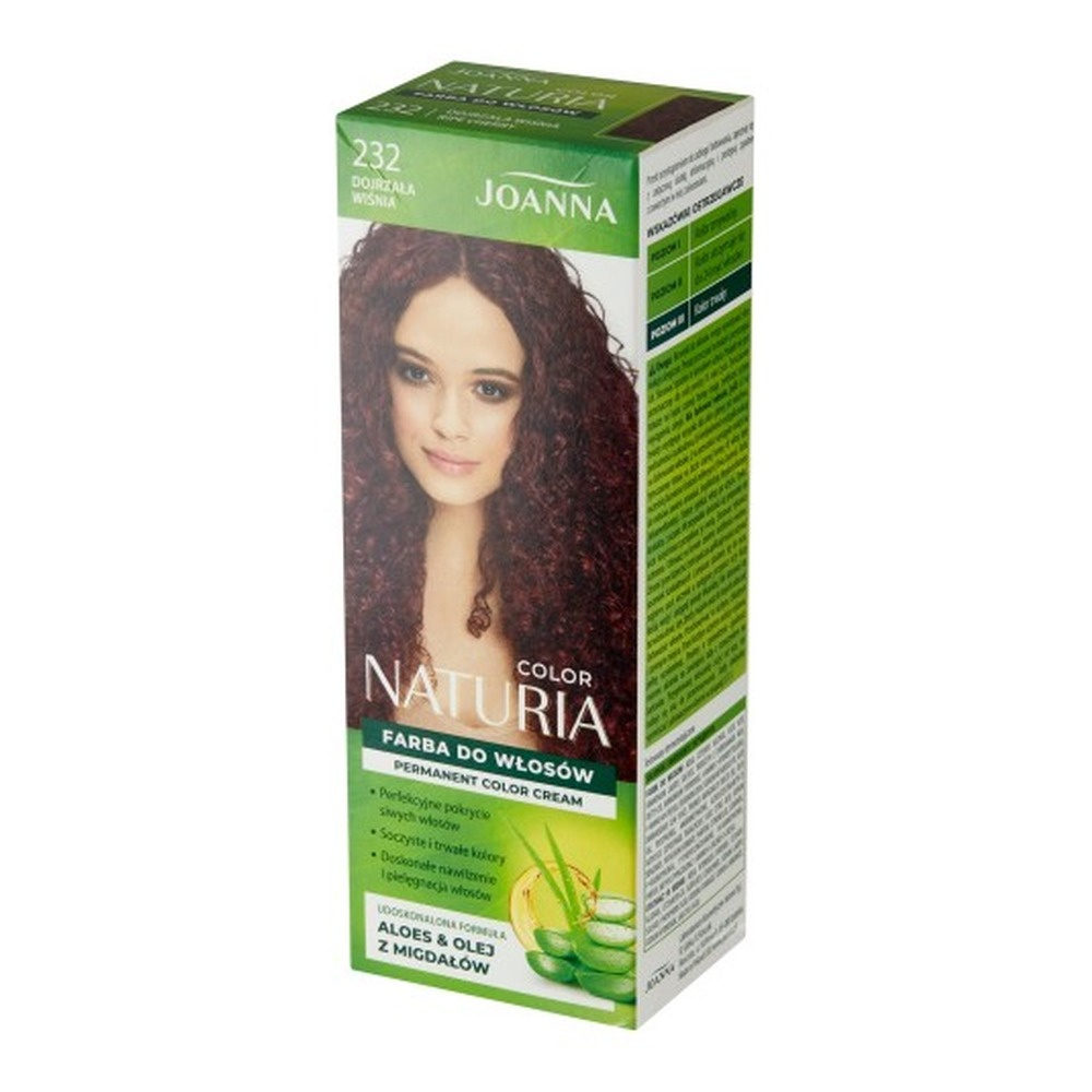 Joanna Naturia Color Farba do Włosów 232 Dojrzała Wiśnia 100ml