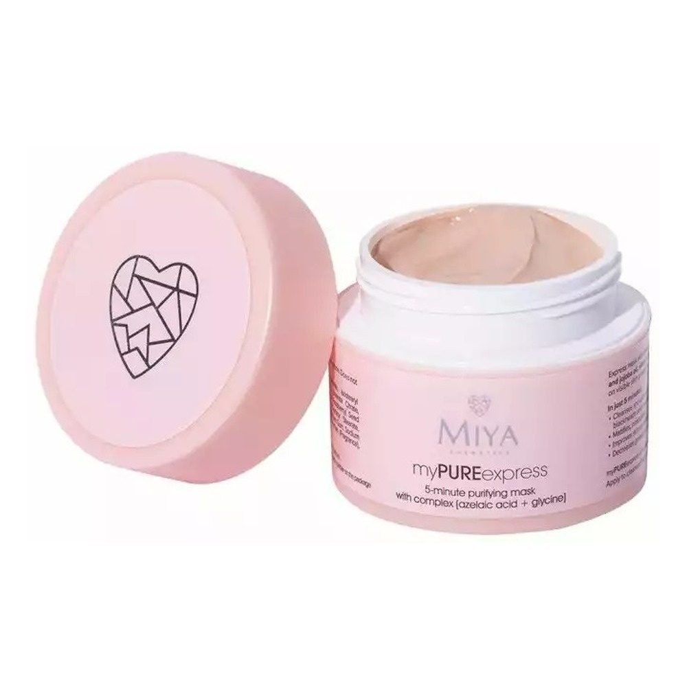 Miya myPUREexpress 5-minute Cleansing Mask with Azelaic Acid and Glycine 50g