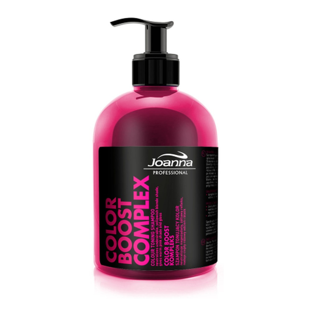 Joanna Professional Color Boost Complex Szampon Tonujący Kolor Różowy 500g