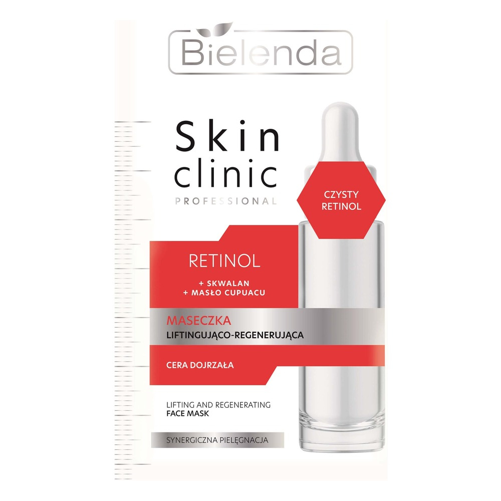 Bielenda Skin Clinic Professional Retinol Maseczka Liftingująco-Regenerująca dla Skóry Dojrzałej 8g