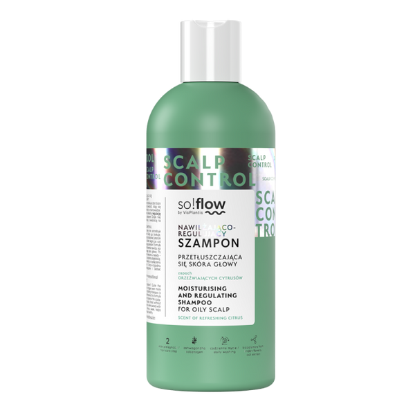 So!Flow Scalp Control Szampon Nawilżająco-Regulujący do Skóry Głowy 400ml