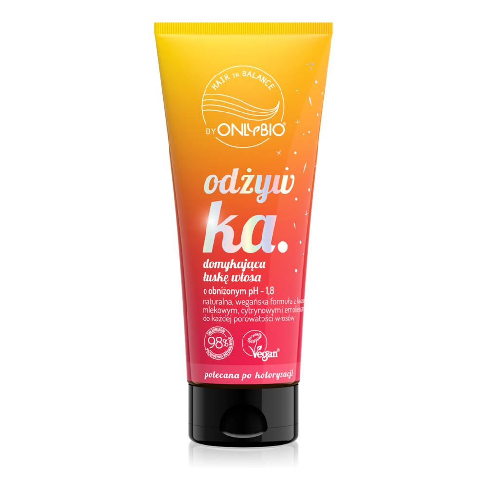 OnlyBio Hair in Balance Conditioner to Close Scales of Hair 200ml