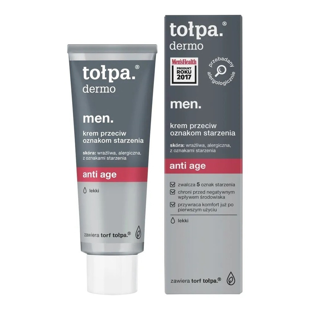 Tolpa Dermo Men 40 Przeciwzmarszczkowy krem do twarzy 40ml