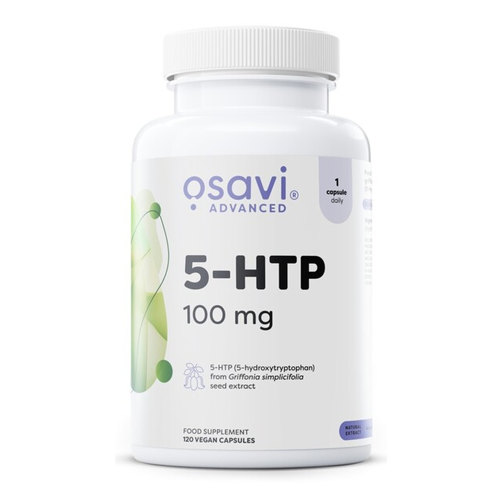 Osavi 5-HTP 100mg Naturalne Wsparcie Nastroju Snu i Równowagi Emocjonalnej 120 Kapsułek