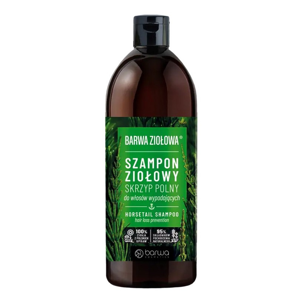 Barwa Barwa Ziołowa Szampon Ziołowy Skrzyp Polny dla Włosów Wypadających 480ml