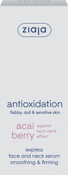 Ziaja Acai Berries Express Smoothing and Firming Face Serum For Neck 50ml