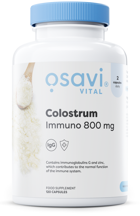 Osavi Colostrum Immuno 800 mg 120 kapsułek na odporność