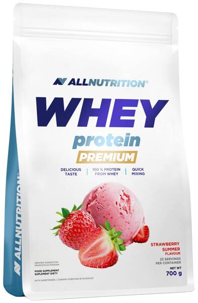 Allnutrition Whey Protein Premium Strawberry Summer 700g
