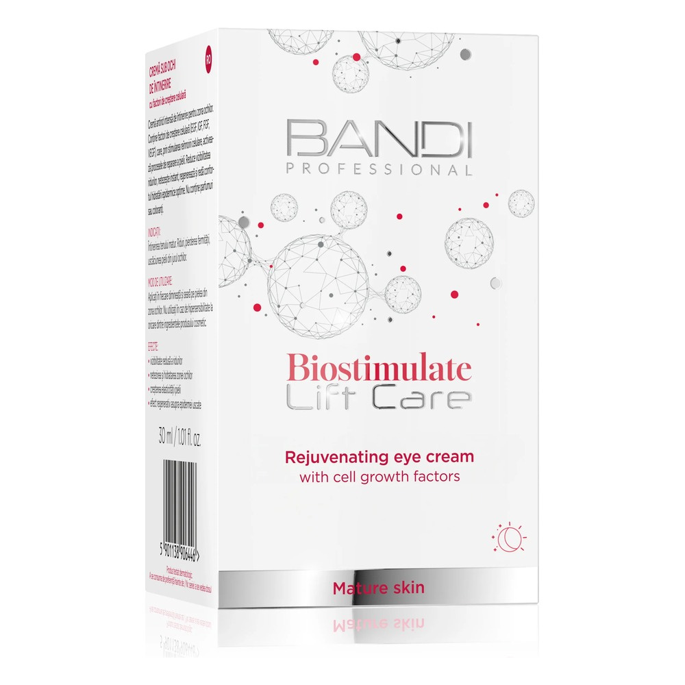 Bandi Lift Care Biostimulate Odmładzający Krem pod Oczy z Czynnikami Wzrostu Komórkowego dla Skóry Dojrzałej 30ml