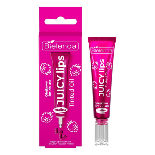 Bielenda Juicy Tint Olejkowy Tint do Ust z Olejkiem z Pestek Malin i Skwalanem10g