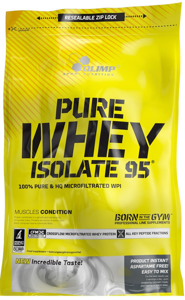 Pure Whey Isolate 95, Vanilla - 600g