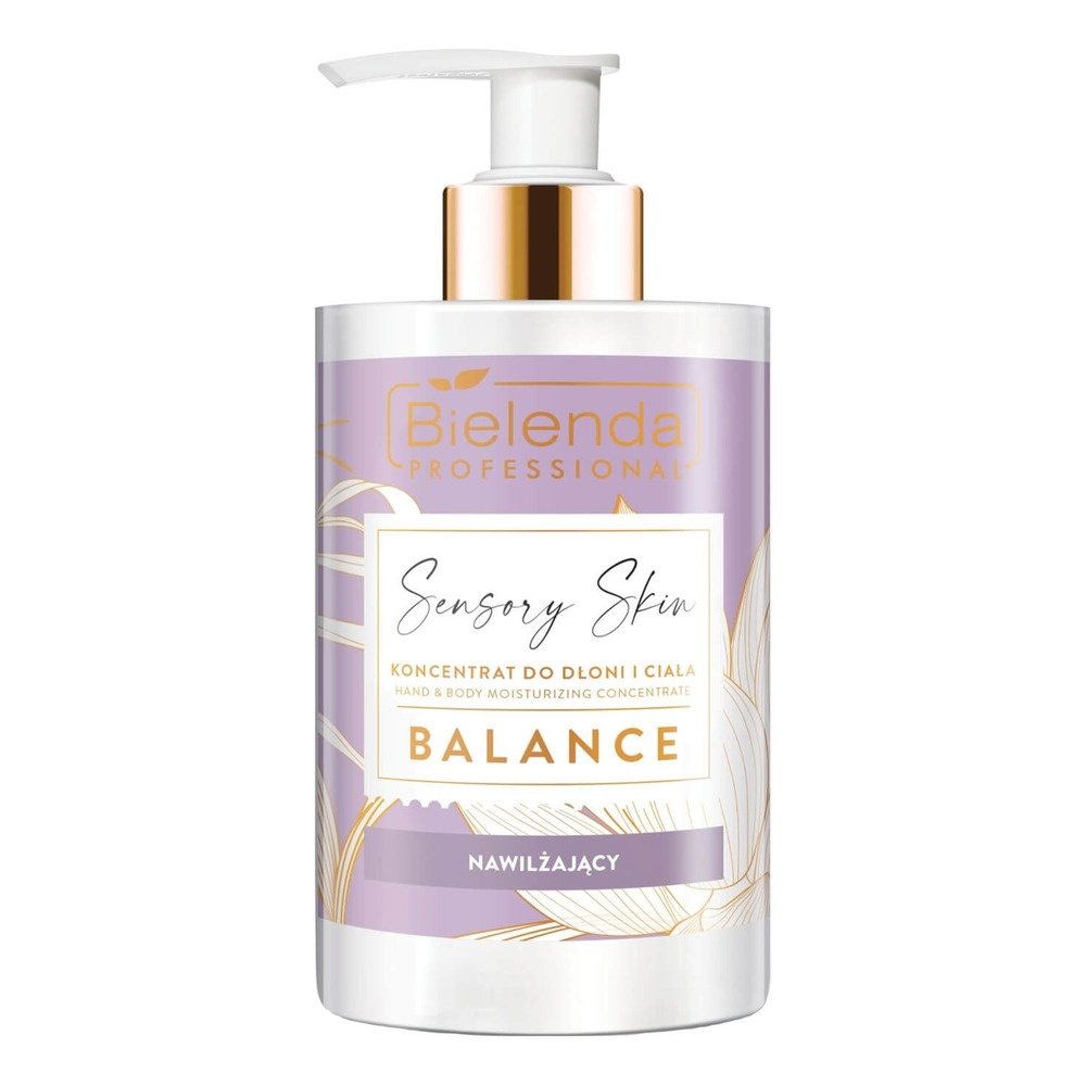 Bielenda Professional Sensory Skin Balance Nawilżający Koncentrat do Rąk i Ciała 300ml
