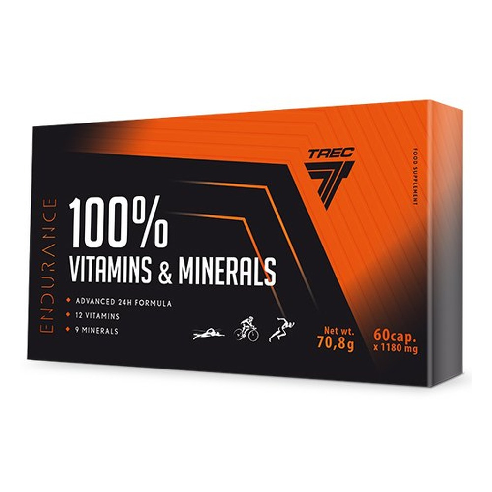 Trec Nutrition Enudrance 100% Vitamins & Minerals 60 Capsułek