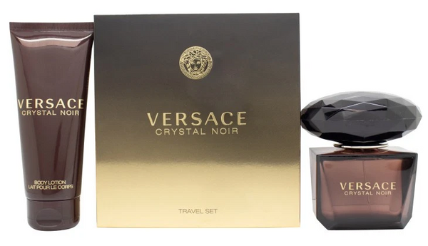 Versace Crystal Noir Woda Perfumowana 90ml EDP Lotion do Ciała 100ml Zestaw dla Kobiet 1 Sztuka