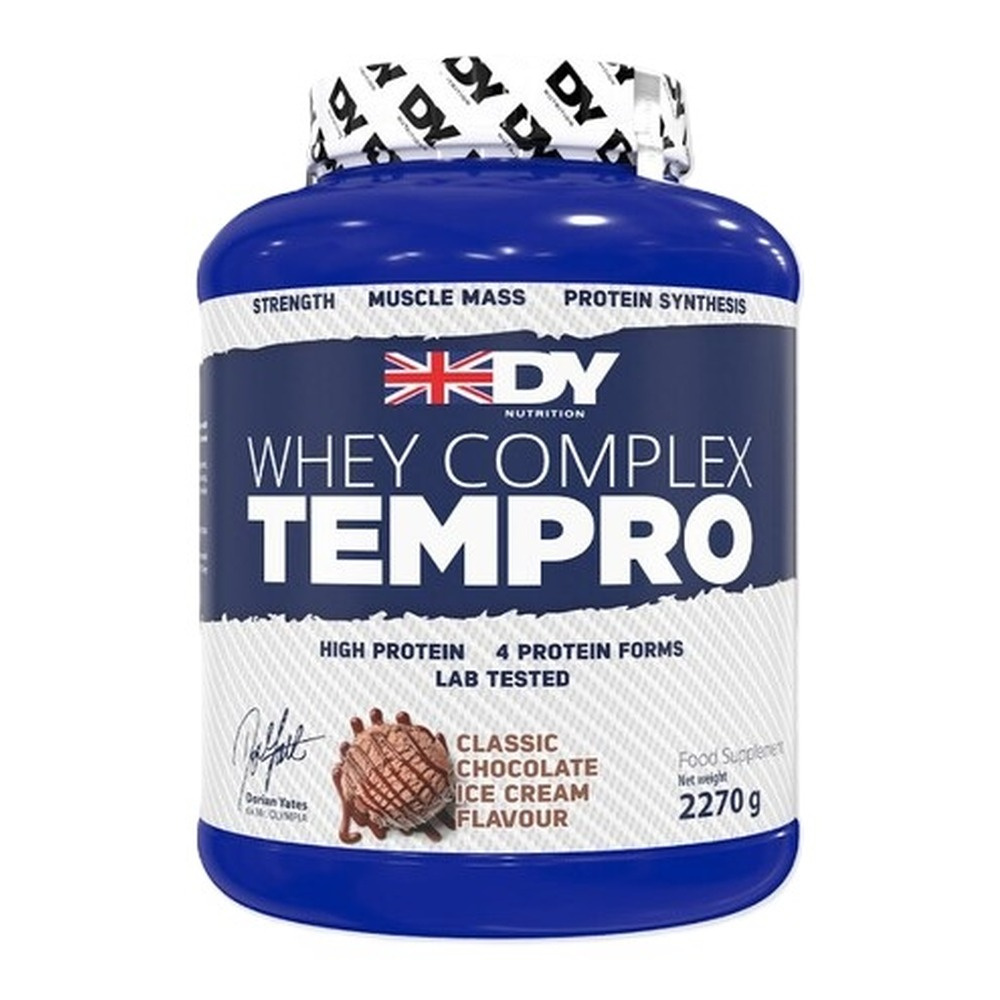 Dorian Yates Whey Complex Tempro Białko serwatkowe, Klasyczne lody czekoladowe 2270g