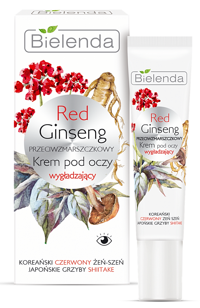 Bielenda Red Ginseng Anti-wrinkle Smoothing Eye Cream 15ml