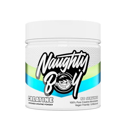 Naughty Boy Creatine Micronised Powder for Strength and Endurance 150g