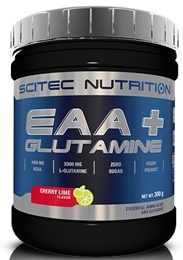 SciTec EAA + Glutamine, Melon Cola - 300g