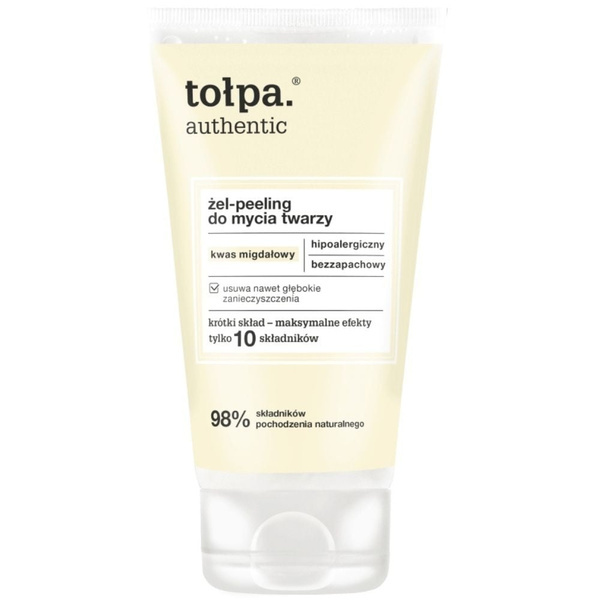 Tolpa Authentic Face Gel Scrub Gentle Exfoliating Cleanser 150ml