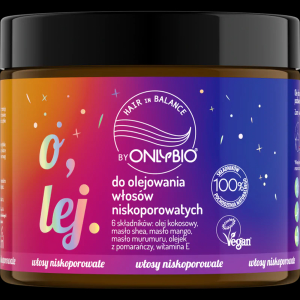 OnlyBio Hair Balance Moisturizing Oil for Oiling Low Porosity Hair 150ml