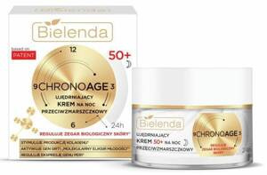 Bielenda Chrono Age 24H Ujędrniający Krem Przeciwzmarszczkowy 50+ na Noc 50ml