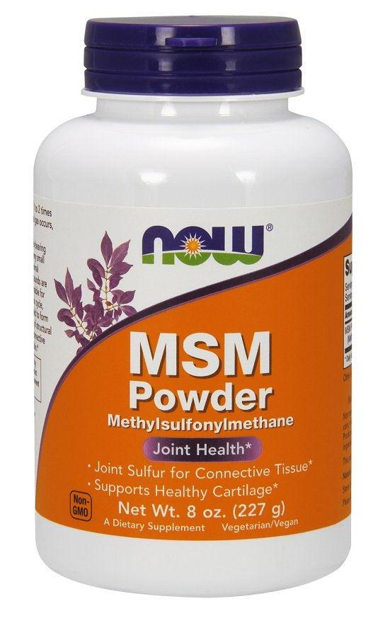 Now Foods MSM Methylsulphonylmethane Powder Supports Cartilage Health 227g