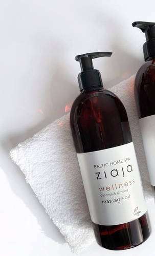 Ziaja Baltic Home Spa Wellness Olejek do Masażu dla Skóry Normalnej i Suchej 490ml Best Before 30.11.26