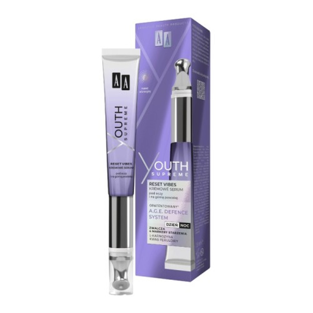 Aa Youth Supreme Reset Vibes Creamy Eye and Upper Eyelid Serum 15ml