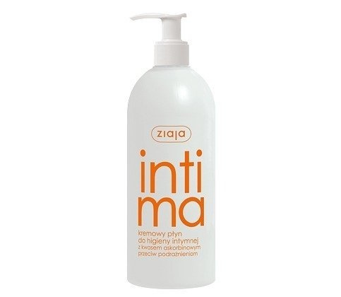 Ziaja Intima Creamy Intimate Hygiene Fluid with Ascorbic Acid 500ml