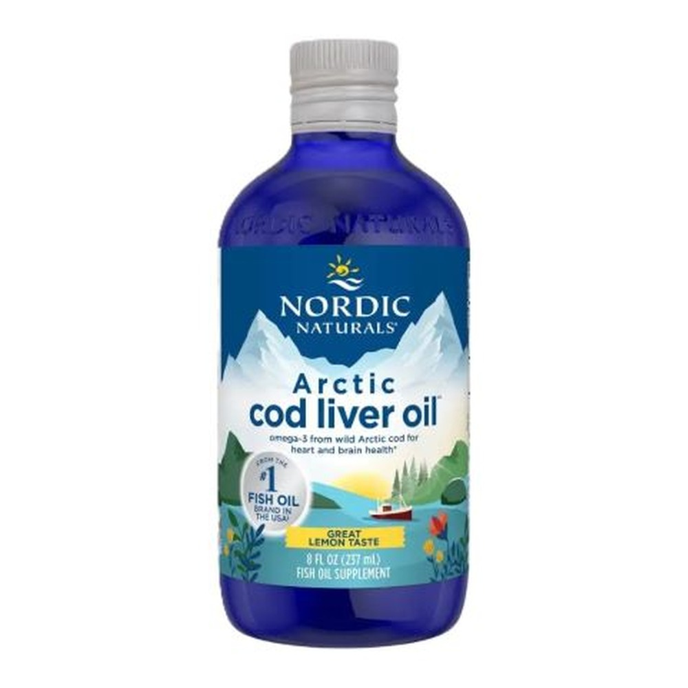 Arctic Cod Liver Oil, 1060mg Lemon - 237 ml.