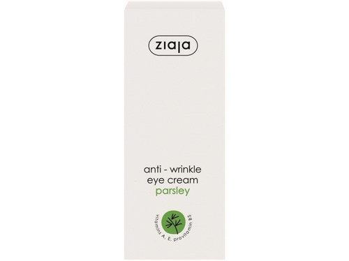 Ziaja Pietruszkowy Krem pod Oczy i na Powieki Przeciw Zmarszczkom Vegan 15ml