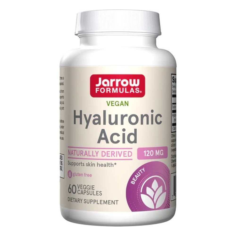 Jarrow Formulas Hyaluronic Acid 120mg for Skin and Joints 60 Vcaps