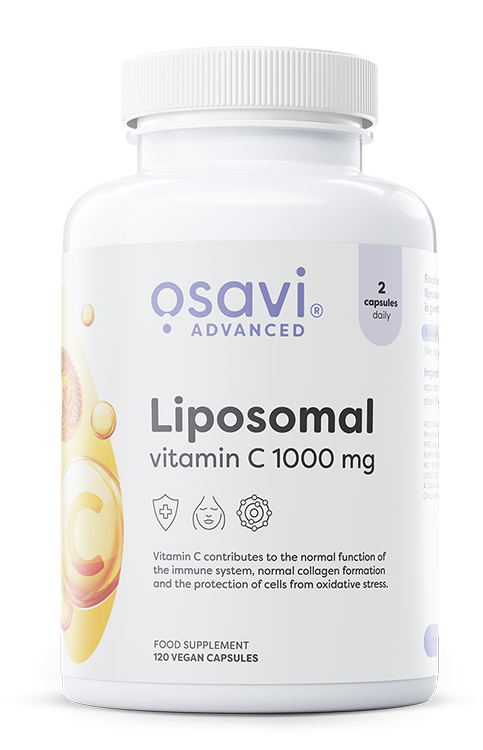 Osavi Witamina C Liposomalna 1000mg 120 kapsułek na Wsparcie Odporności