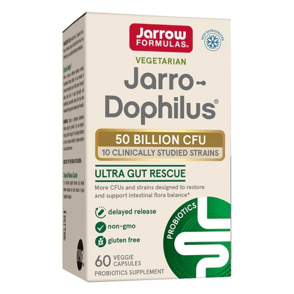 Jarro-Dophilus Ultra Gut Rescue, 50 Billion CFU - 60 vcaps