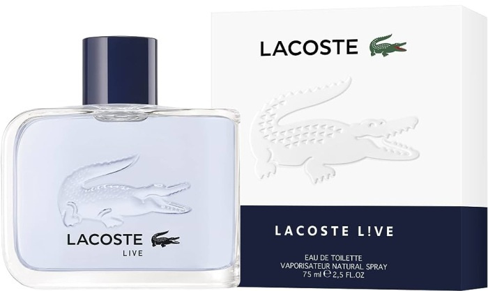Lacoste Live Eau de Toilette for Men Spray 75ml
