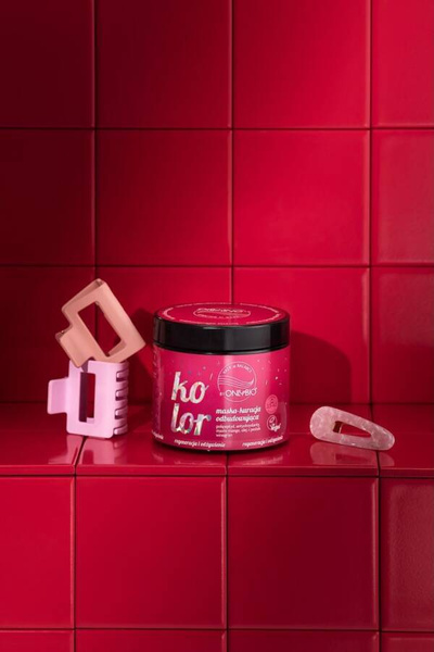 OnlyBio Hair in Balance Kolor Maska - Kuracja Odbudowująca 280ml