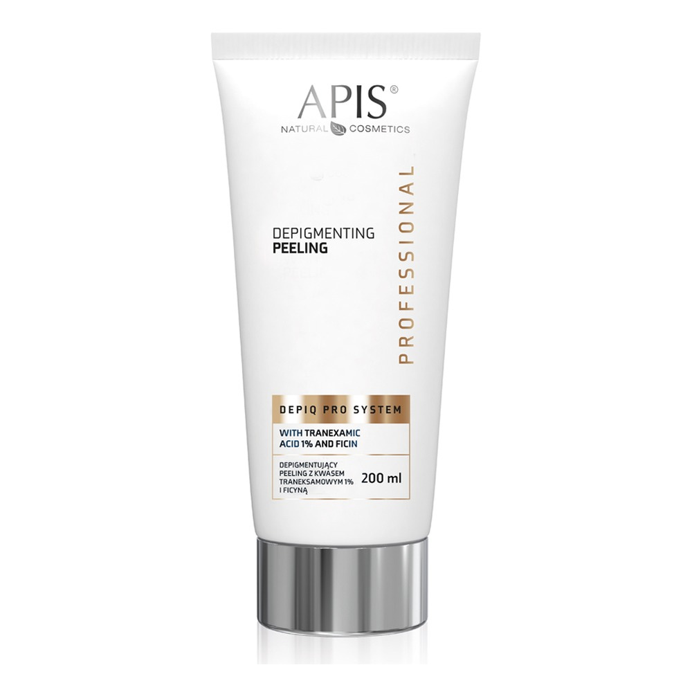 Apis Professional DepiQ Pro System Peeling Depigmentujący z 1% Kwasem Traneksamowym i 1% Ficyną 200ml