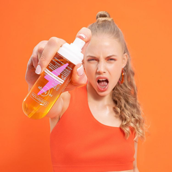 Bielenda Recharge Boost The Energy Nawilżająco - Rozświetlająca Mgiełka Tonizująca dla Skóry Odwodnionej Pozbawionej Blasku 100ml