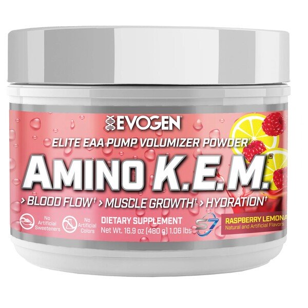 Amino K.E.M. EAA, Raspberry Lemonade - 480g