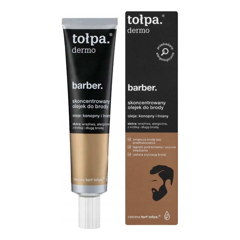 Tolpa Dermo Barber Skoncentrowany olejek do brody w żelu 40ml