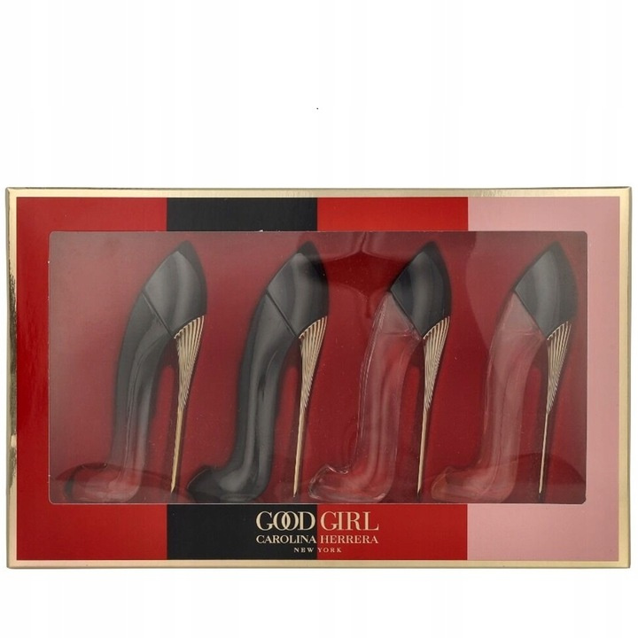 Carolina Herrera Good Girl Miniature Woda Perfumowana Good Girl Blush 7ml Woda Perfumowana Very Good Girl 7ml Woda Perfumowana Good Girl 7ml Woda Perfumowana Good Girl Very Elixir 7ml Zestaw dla Kobiet 1 Sztuka